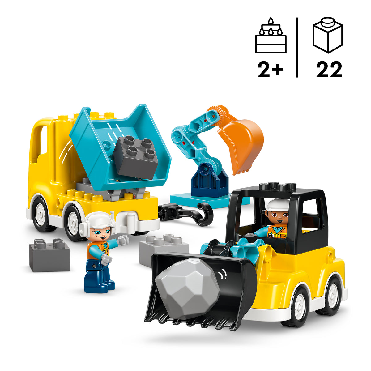 LEGO DUPLO 10475 Baufahrzeuge