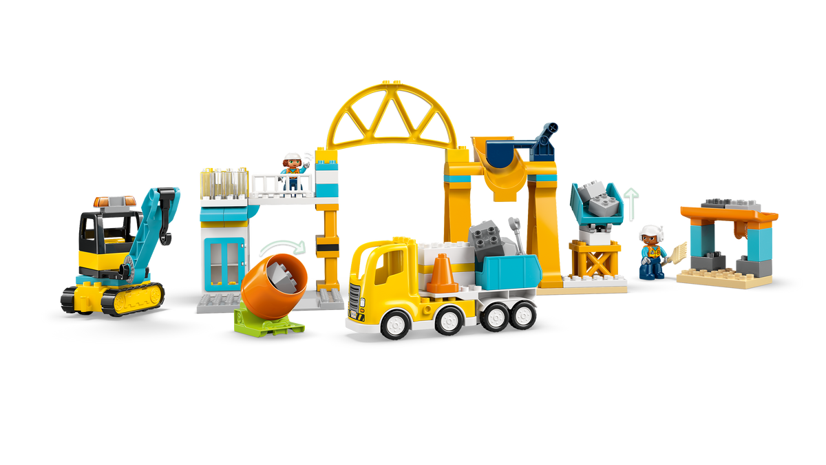 LEGO DUPLO 10476 Baustelle mit Baufahrzeugen