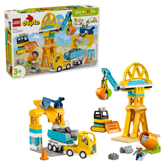 LEGO DUPLO 10476 Baustelle mit Baufahrzeugen