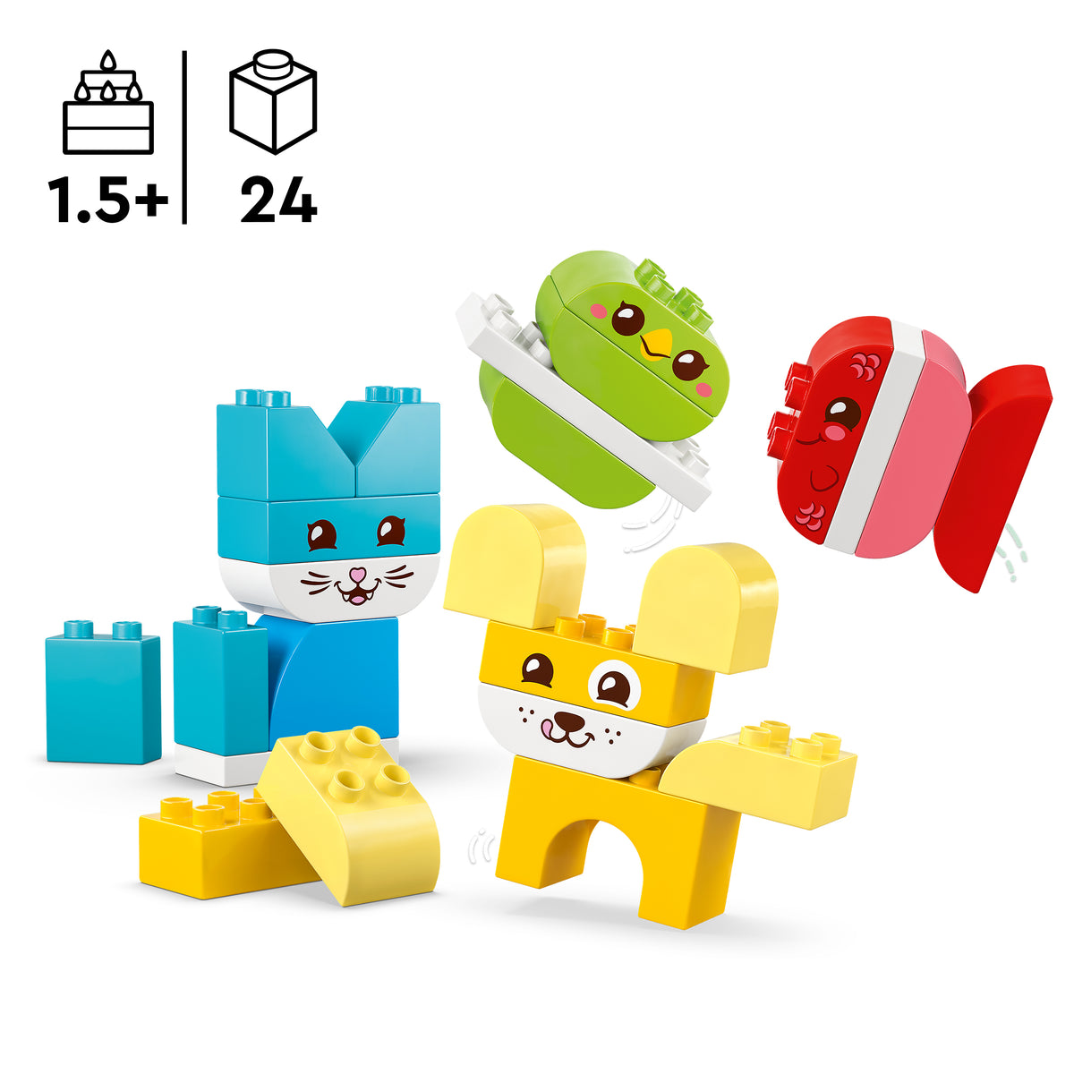 LEGO DUPLO 10477 3-in-1 Kreative Tiere