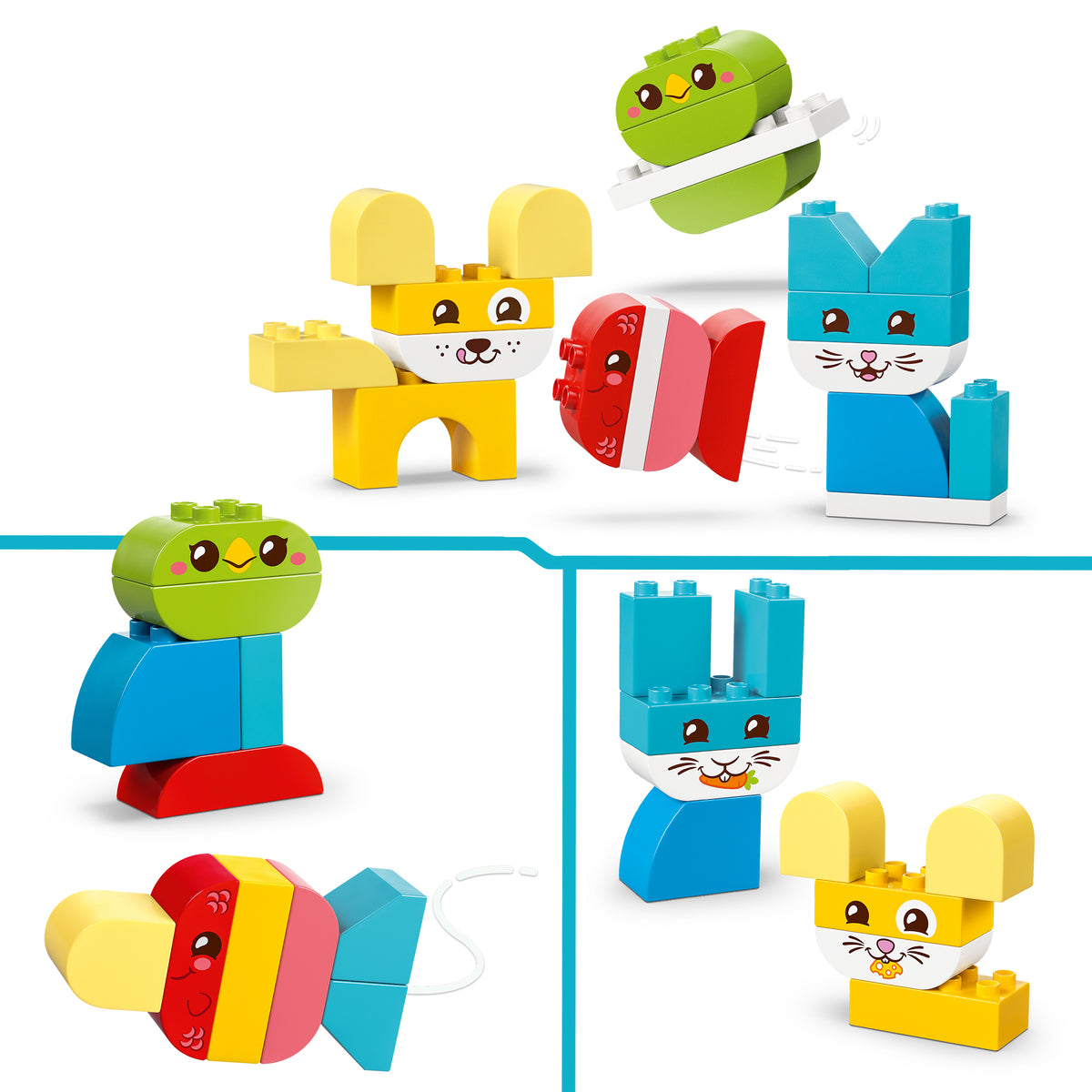 LEGO DUPLO 10477 3-in-1 Kreative Tiere