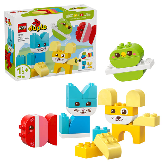 LEGO DUPLO 10477 3-in-1 Kreative Tiere
