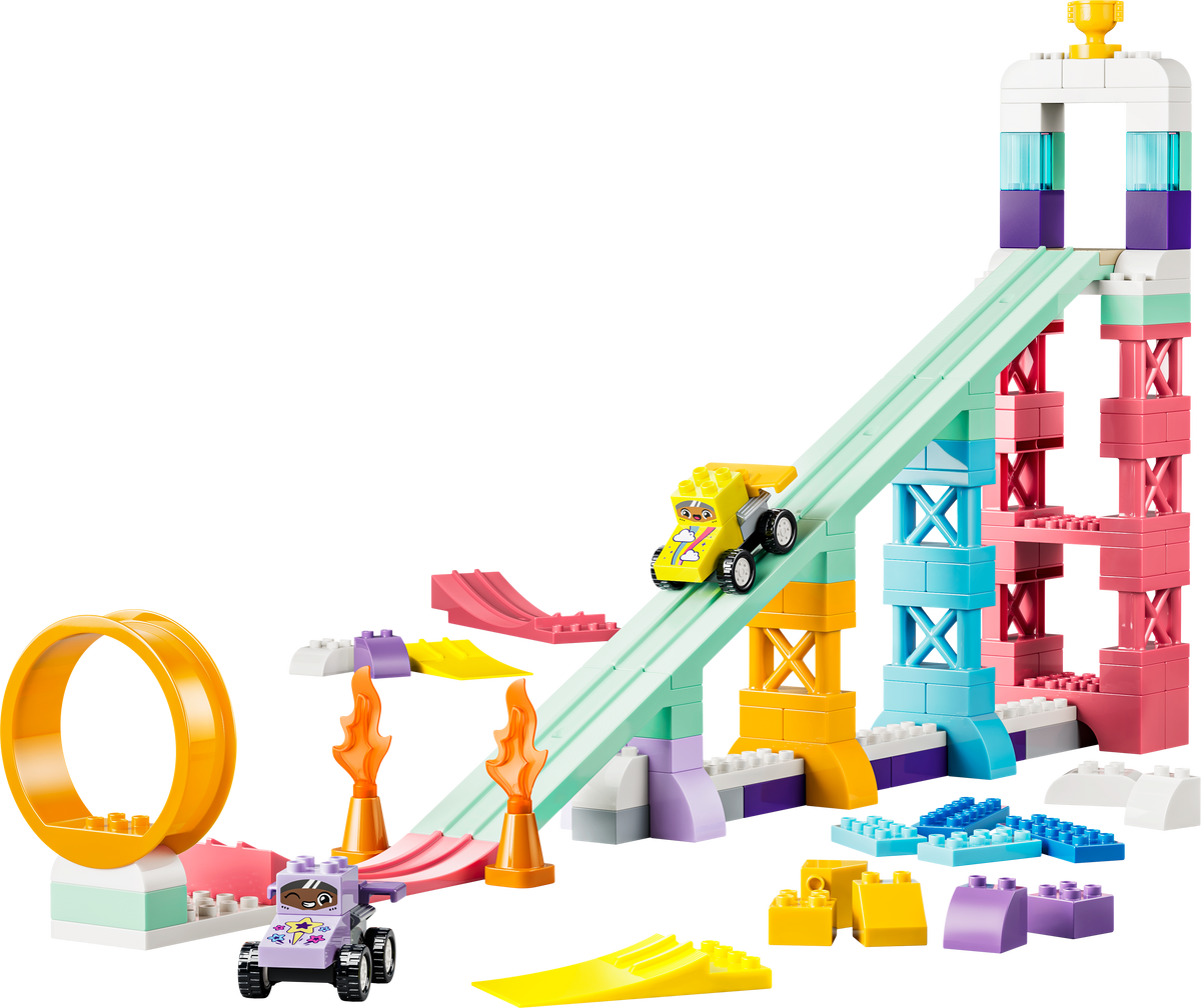 LEGO DUPLO Town 10478 Kreative Sprungschanzen mit kleinen Flitzern