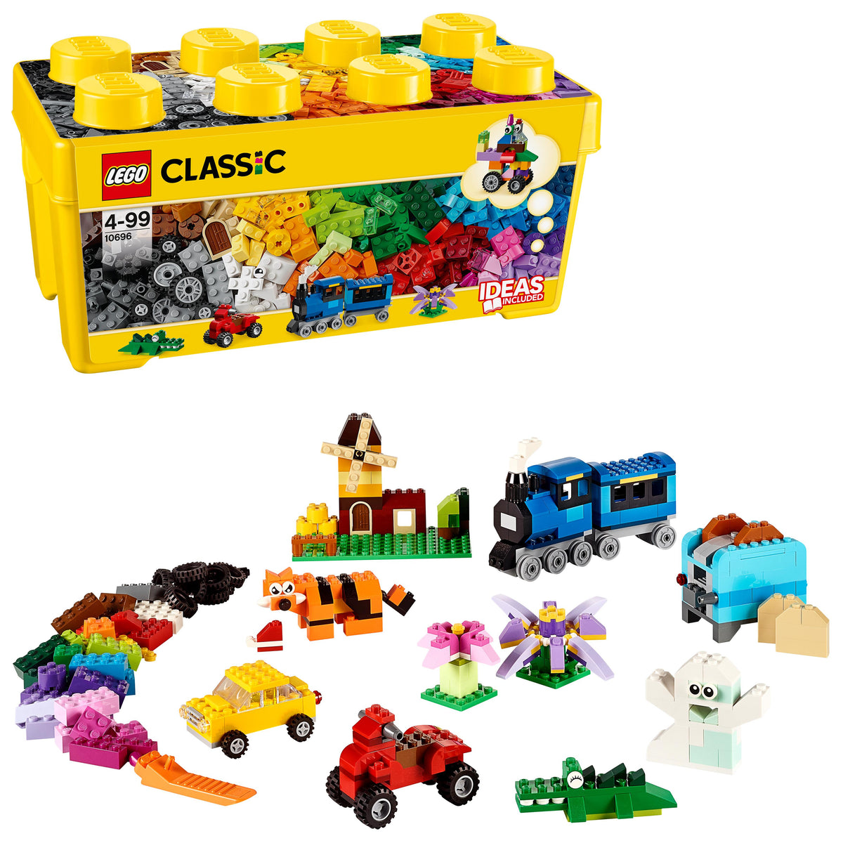 LEGO Classic 10696 Mittelgroße Bausteine-Box