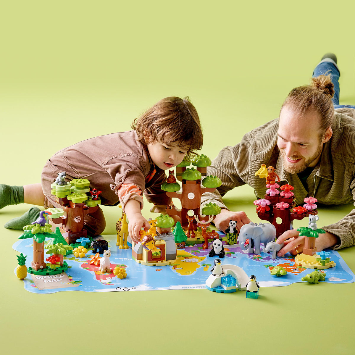 LEGO DUPLO 10975 Wilde Tiere der Welt