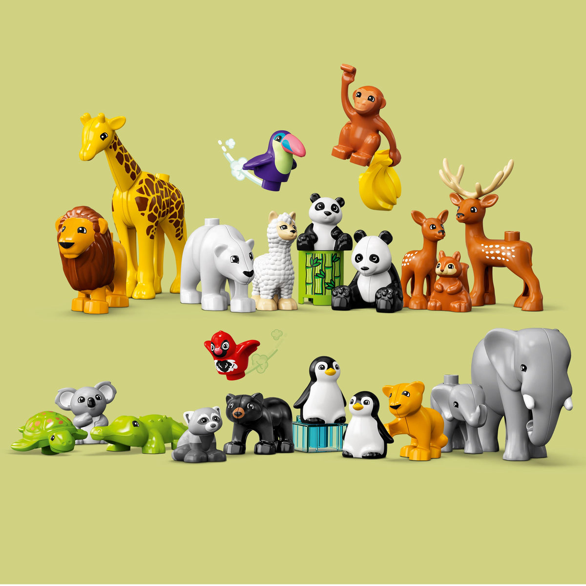 LEGO DUPLO 10975 Wilde Tiere der Welt