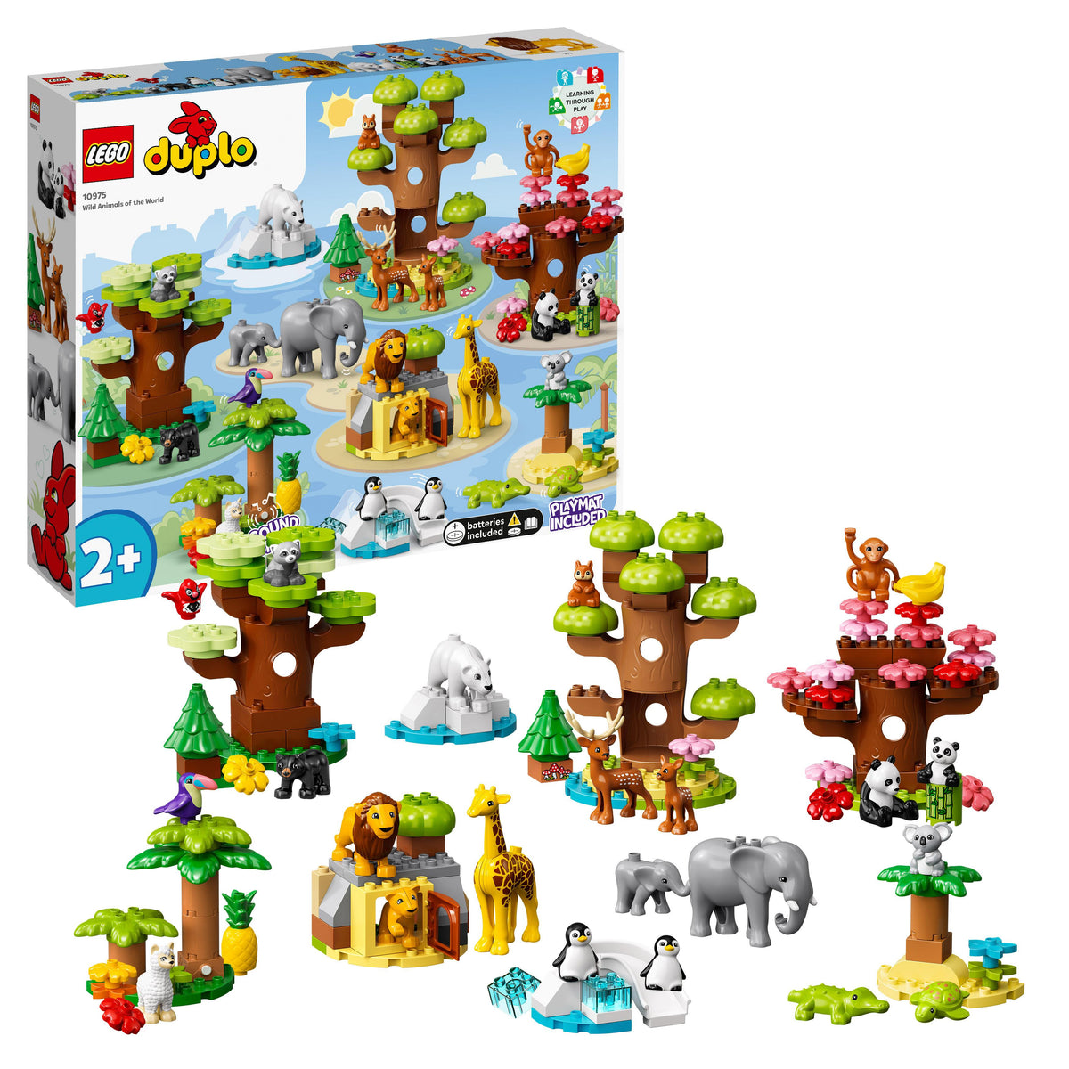 LEGO DUPLO 10975 Wilde Tiere der Welt