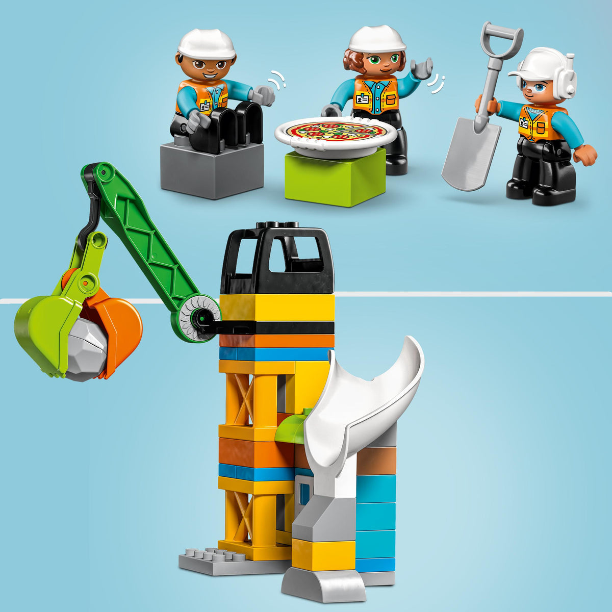 LEGO DUPLO 10990 Baustelle mit Baufahrzeugen
