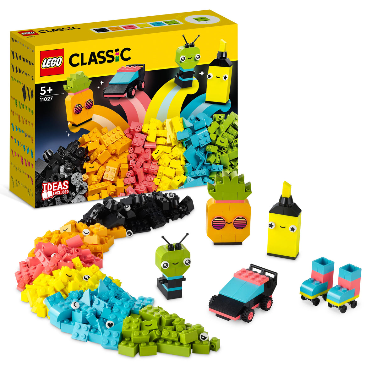 LEGO Classic 11027 Neon Kreativ-Bauset