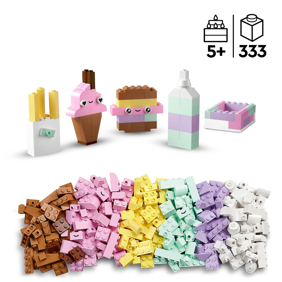 LEGO Classic 11028 Pastell Kreativ-Bauset