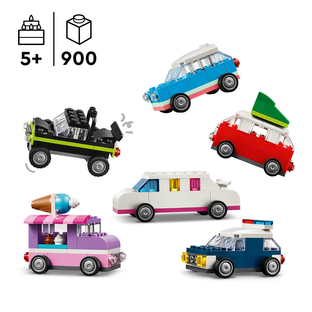 LEGO Classic 11036 Kreative Fahrzeuge