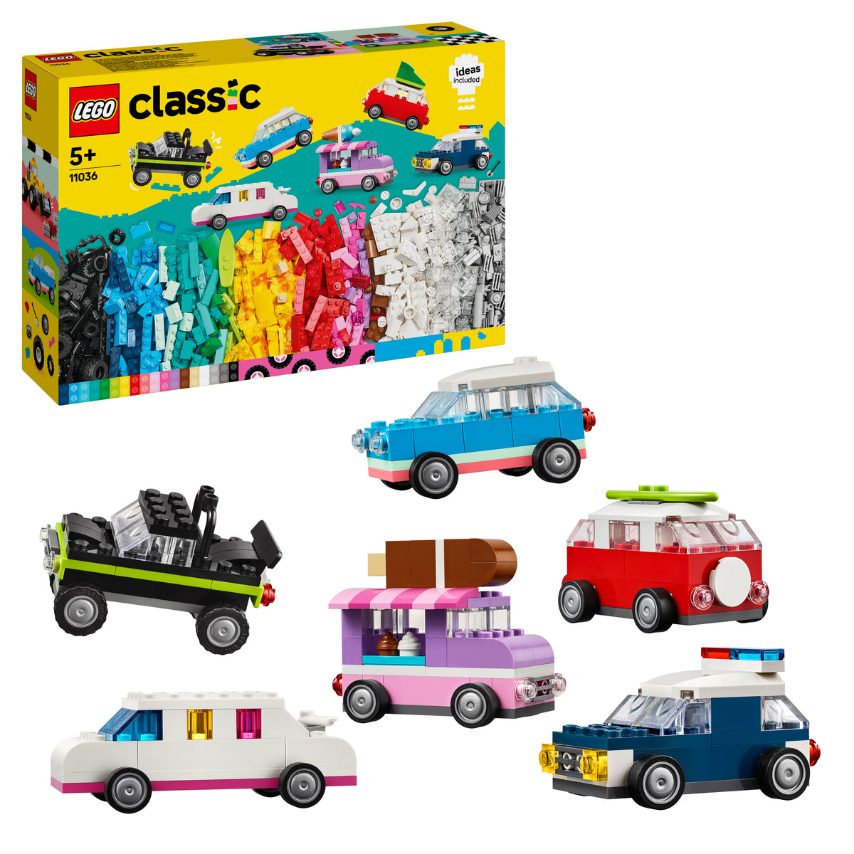 LEGO Classic 11036 Kreative Fahrzeuge