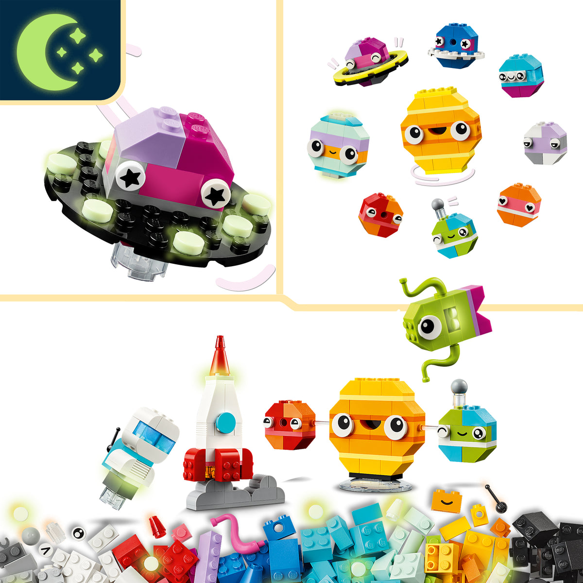 LEGO Classic 11037 Kreative Weltraumplaneten