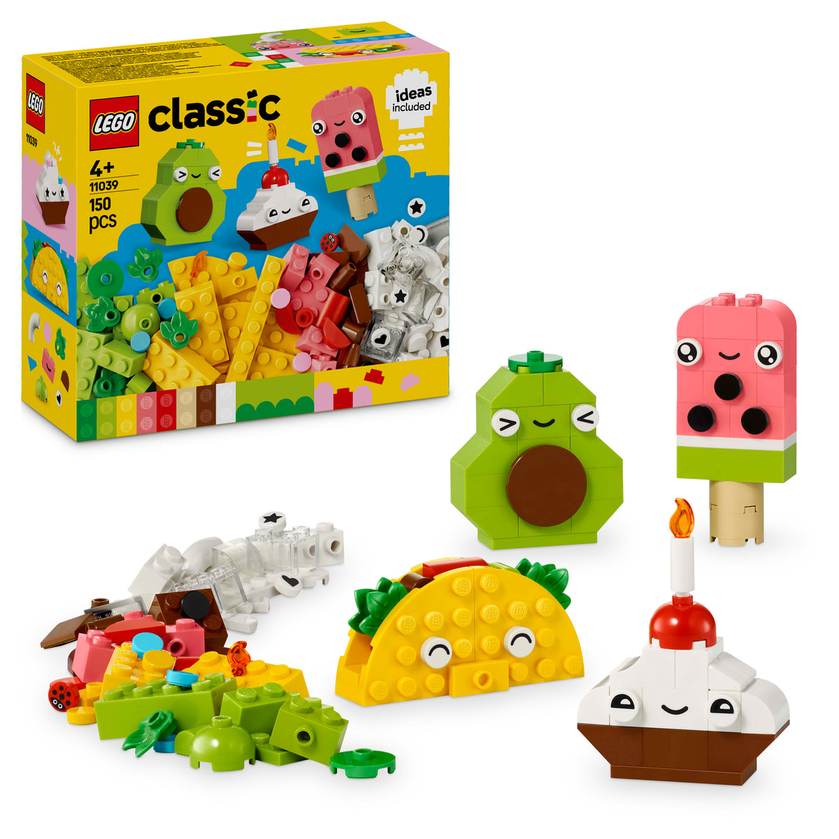 LEGO Classic 11039 Kreativer Snack Bauspaß