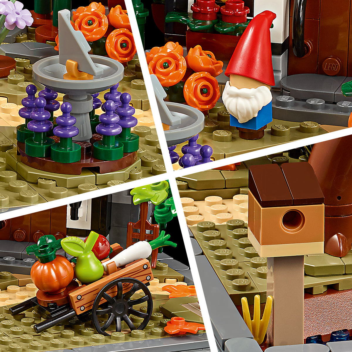 LEGO Icons 11372 Herbstlicher Landhausgarten