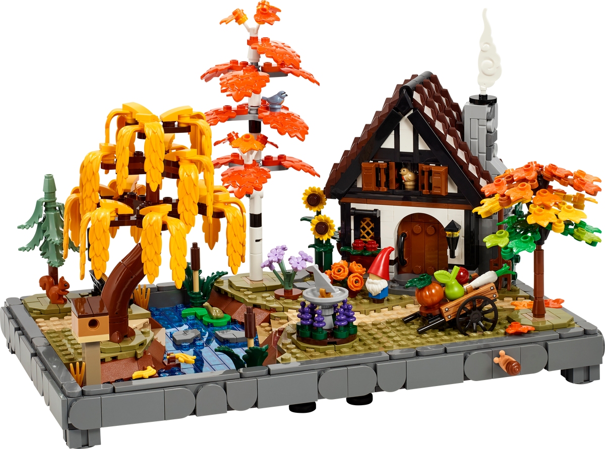 LEGO Icons 11372 Herbstlicher Landhausgarten