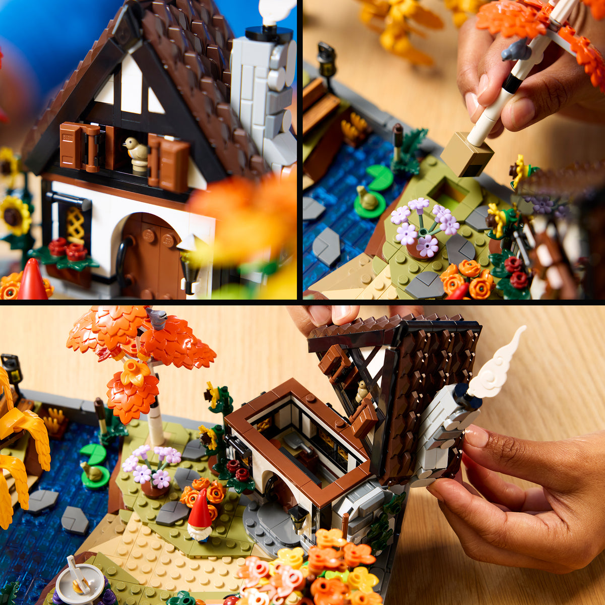 LEGO Icons 11372 Herbstlicher Landhausgarten
