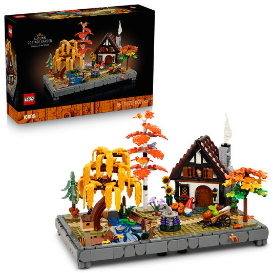 LEGO Icons 11372 Herbstlicher Landhausgarten