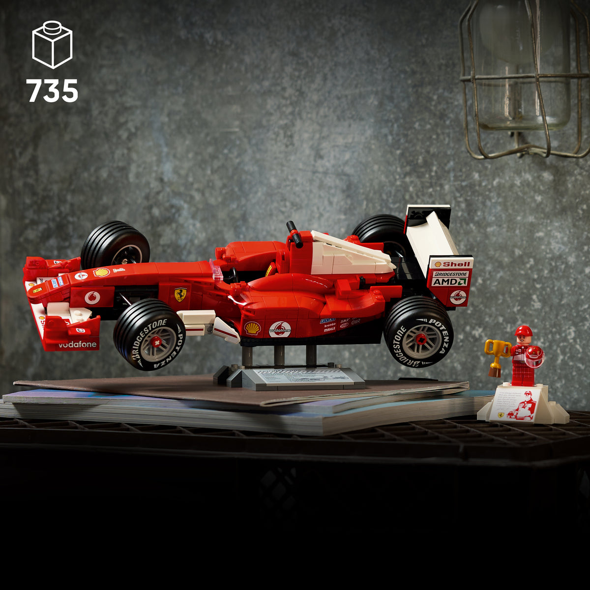 LEGO Icons 11375 Ferrari F2004 und Michael Schumacher