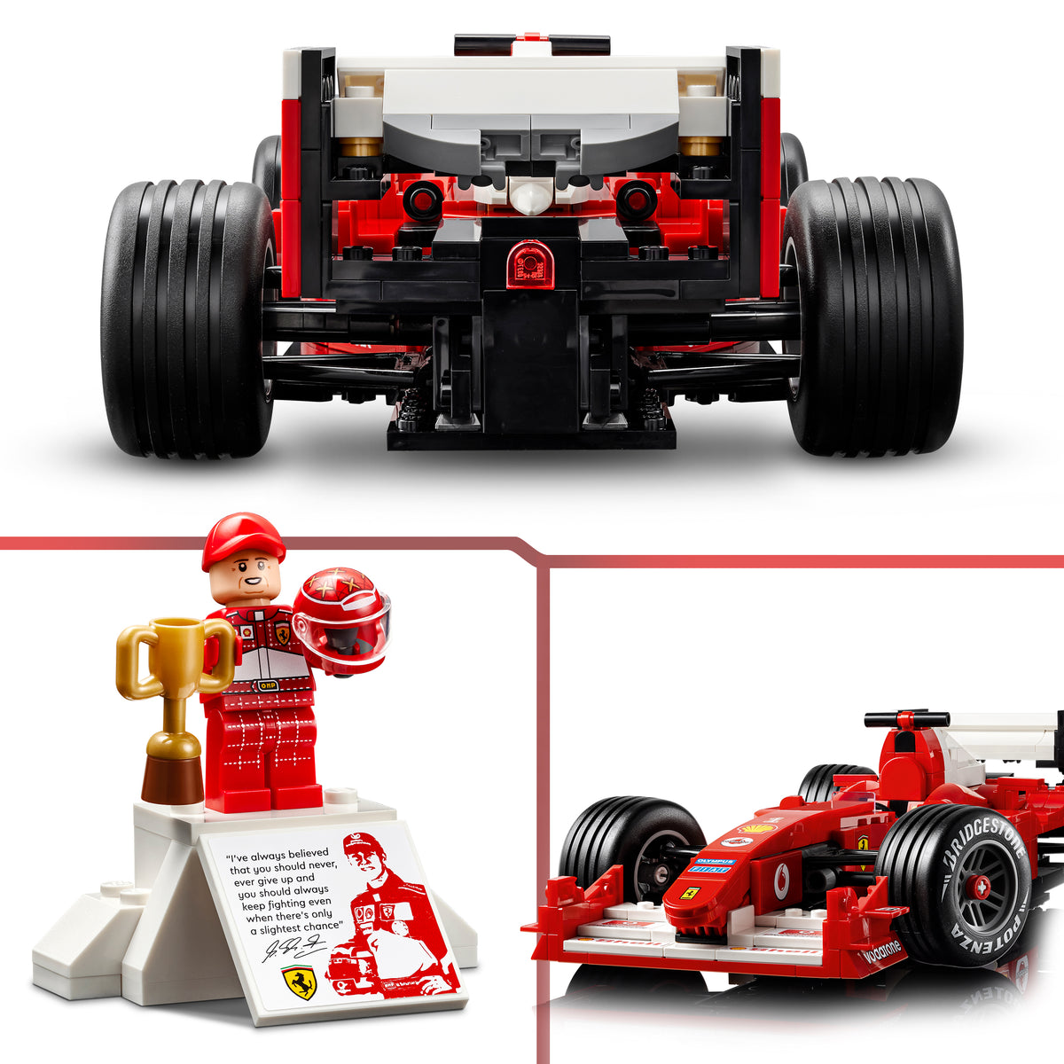 LEGO Icons 11375 Ferrari F2004 und Michael Schumacher