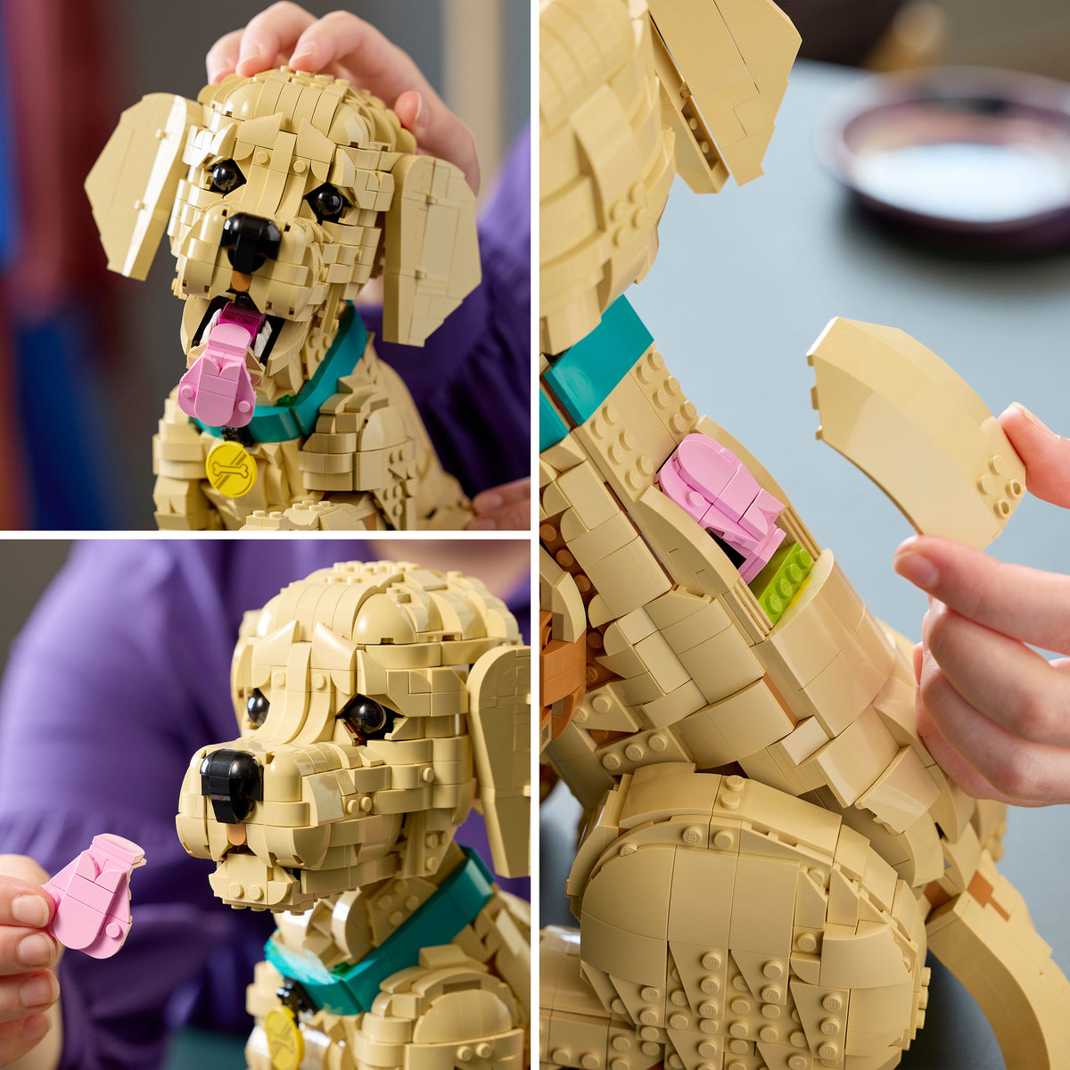 LEGO Icons 11384 Golden Retriever Welpe