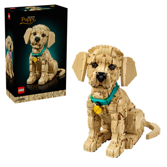 LEGO Icons 11384 Golden Retriever Welpe