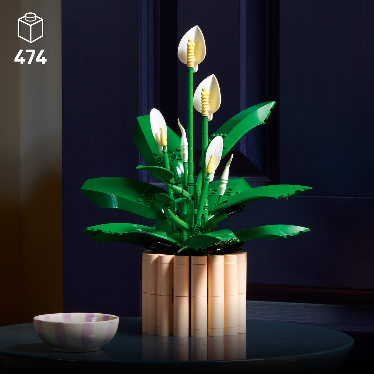 LEGO Botanicals 11504 Friedenslilie, Kunstblumen