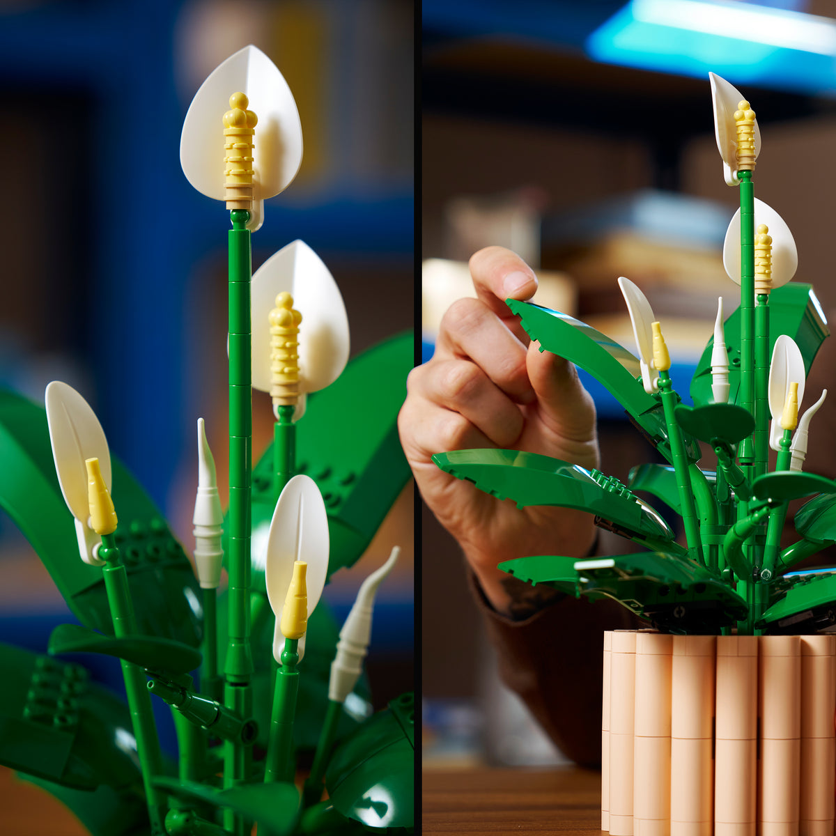 LEGO Botanicals 11504 Friedenslilie, Kunstblumen