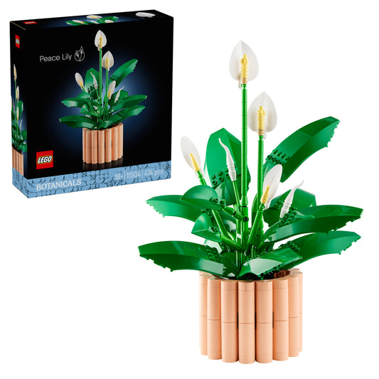 LEGO Botanicals 11504 Friedenslilie, Kunstblumen