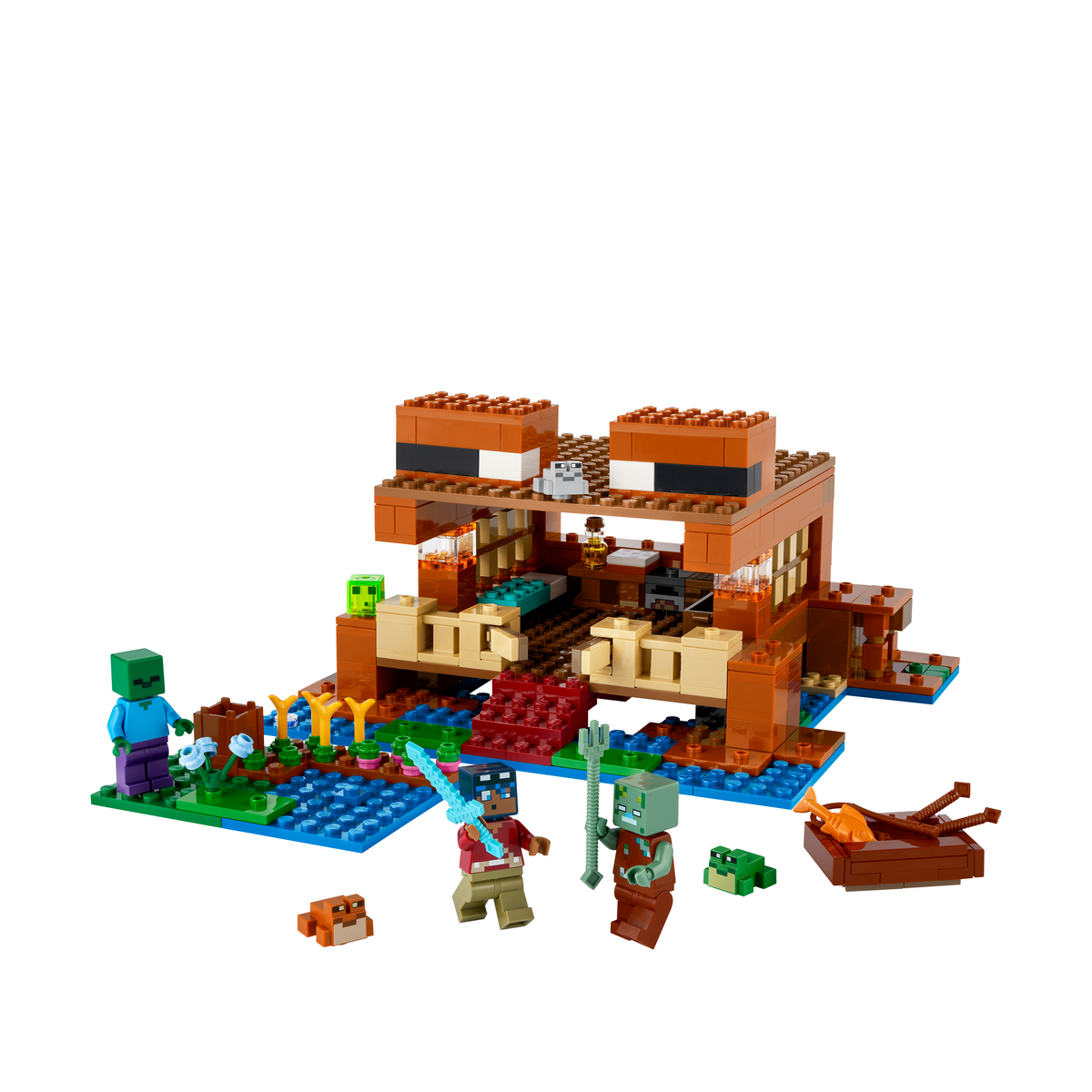 LEGO Minecraft 21256 Das Froschhaus