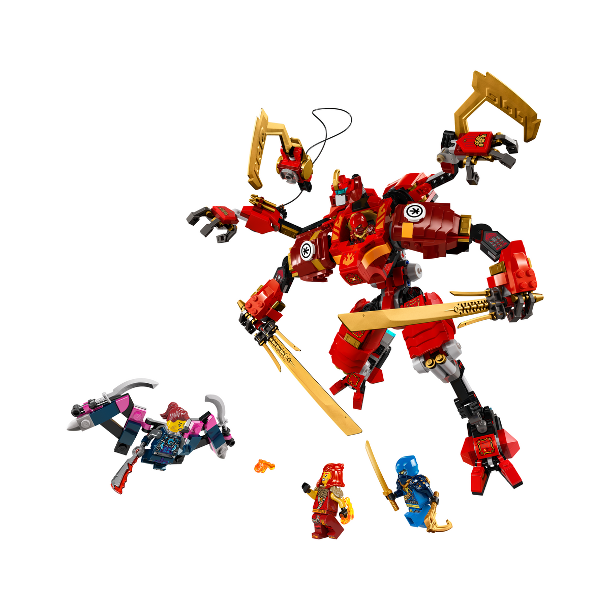 LEGO NINJAGO 71812 Kais Ninja-Kletter-Mech