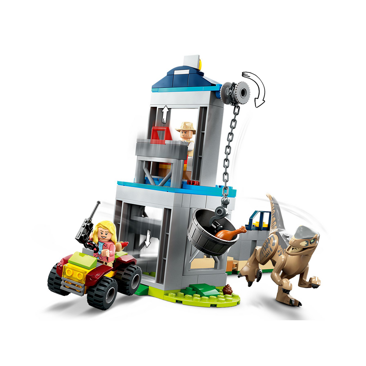 LEGO Jurassic Park 76957 Flucht des Velociraptors
