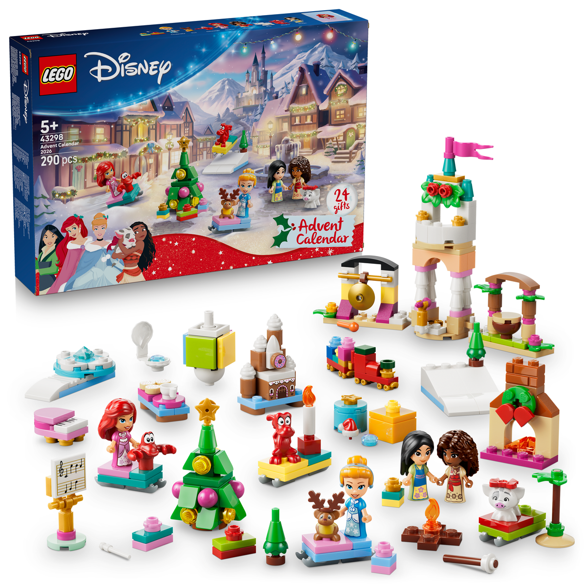 LEGO Disney Princess 43298 Adventskalender 2026