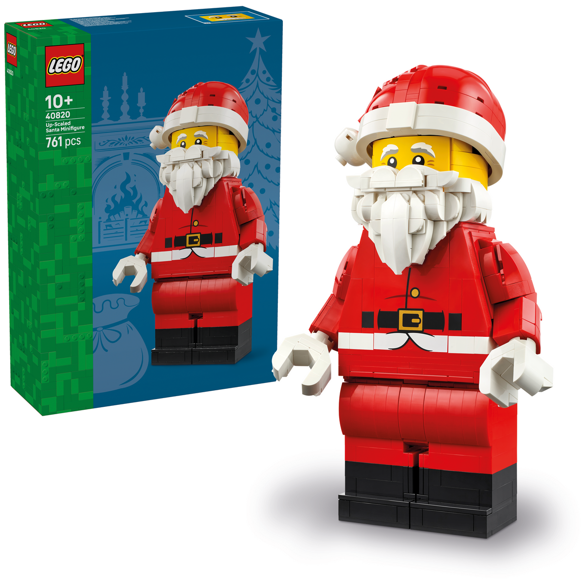 LEGO 40820 große Weihnachtsmann-Minifigur