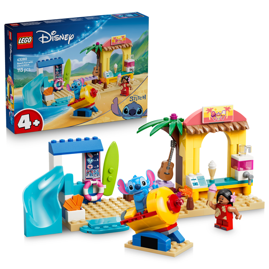 LEGO Disney 43280 Spaß am Strand mit Lilo und Stitch