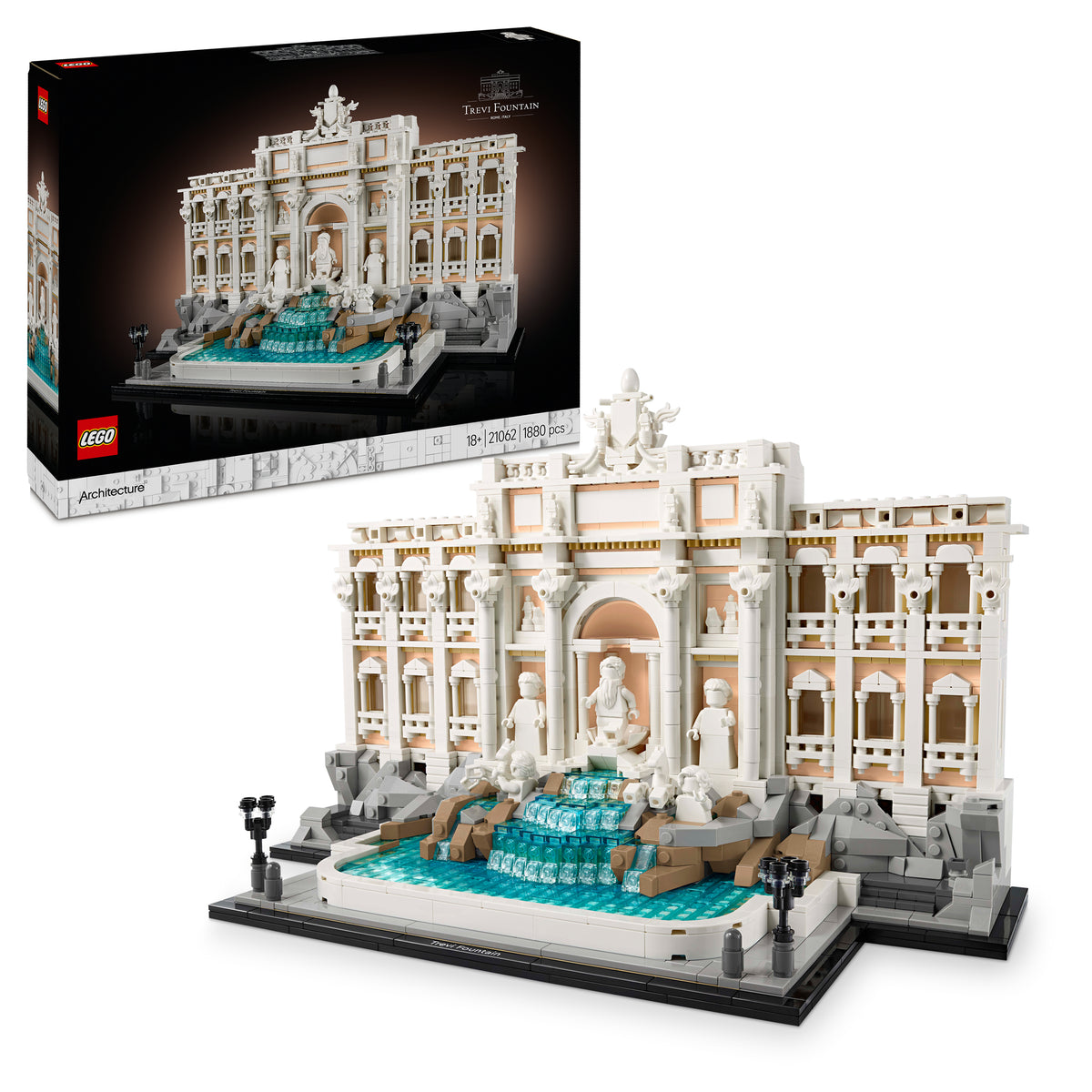 LEGO Architecture 21062 Trevi-Brunnen