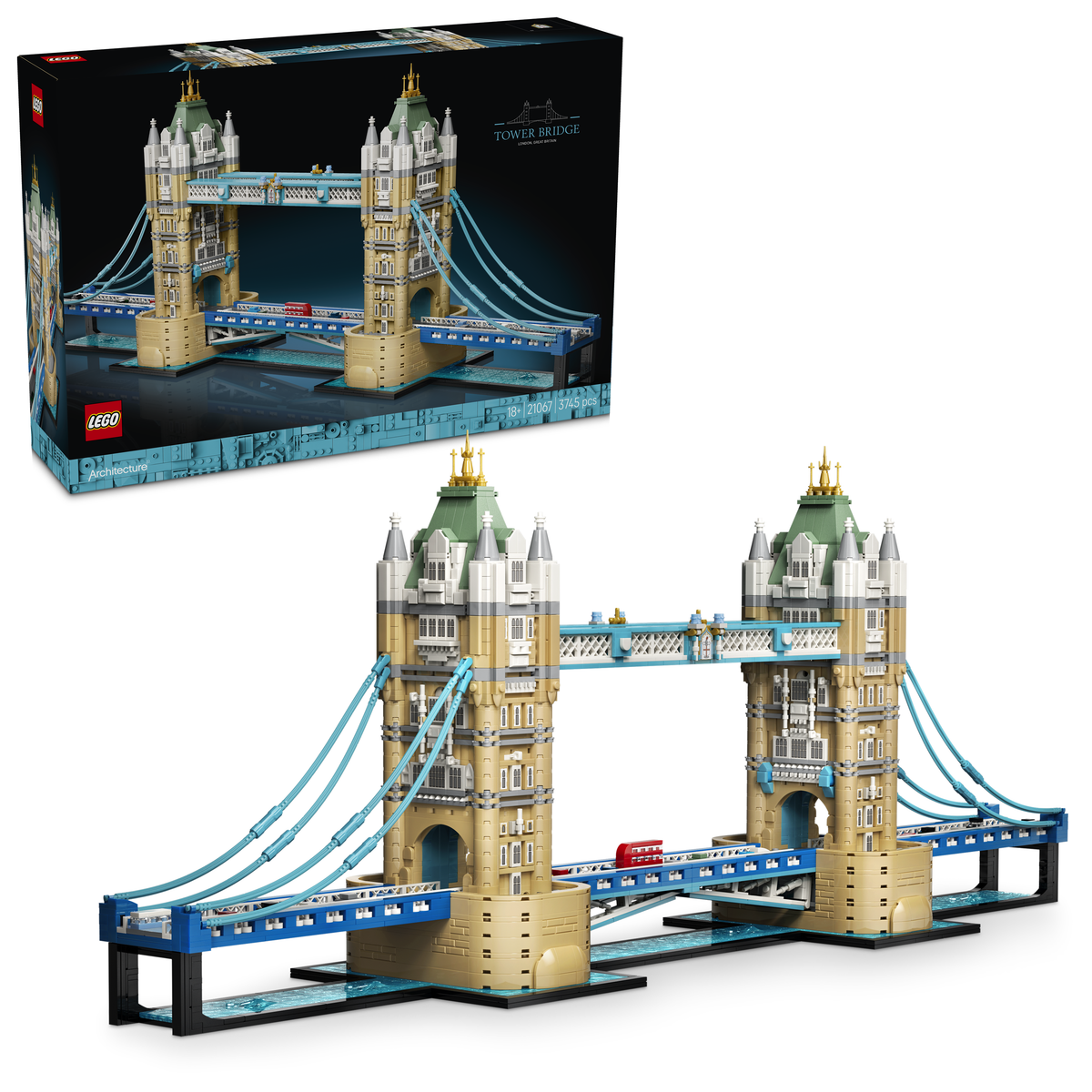LEGO Architecture 21067 Tower Bridge Modell