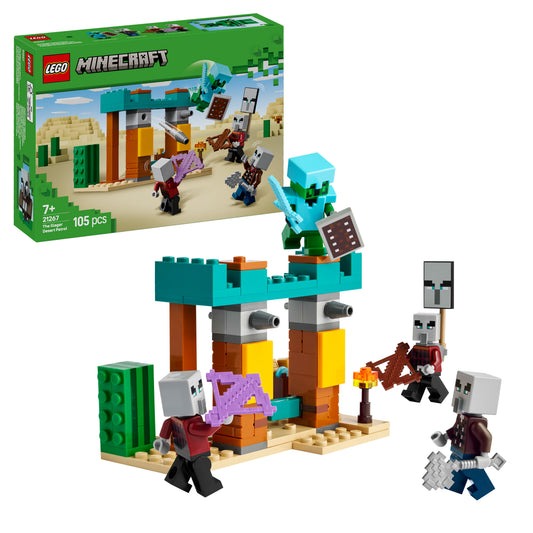 LEGO Minecraft 21267 Die Illager-Wüstenpatrouille