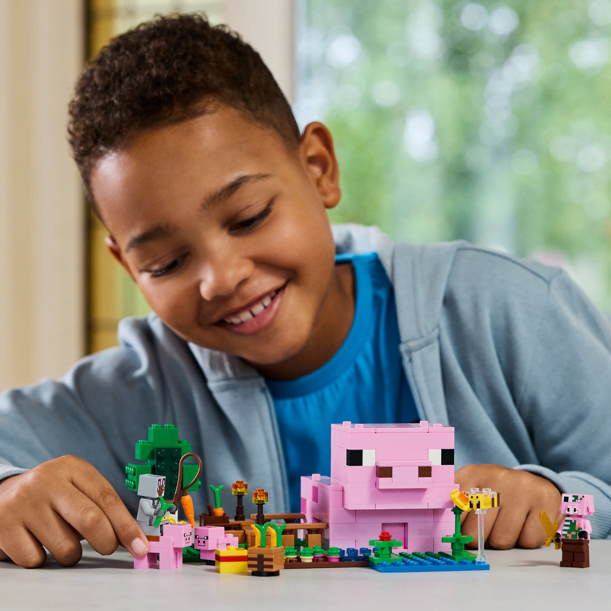 LEGO Minecraft 21268 Das Babyschwein-Haus