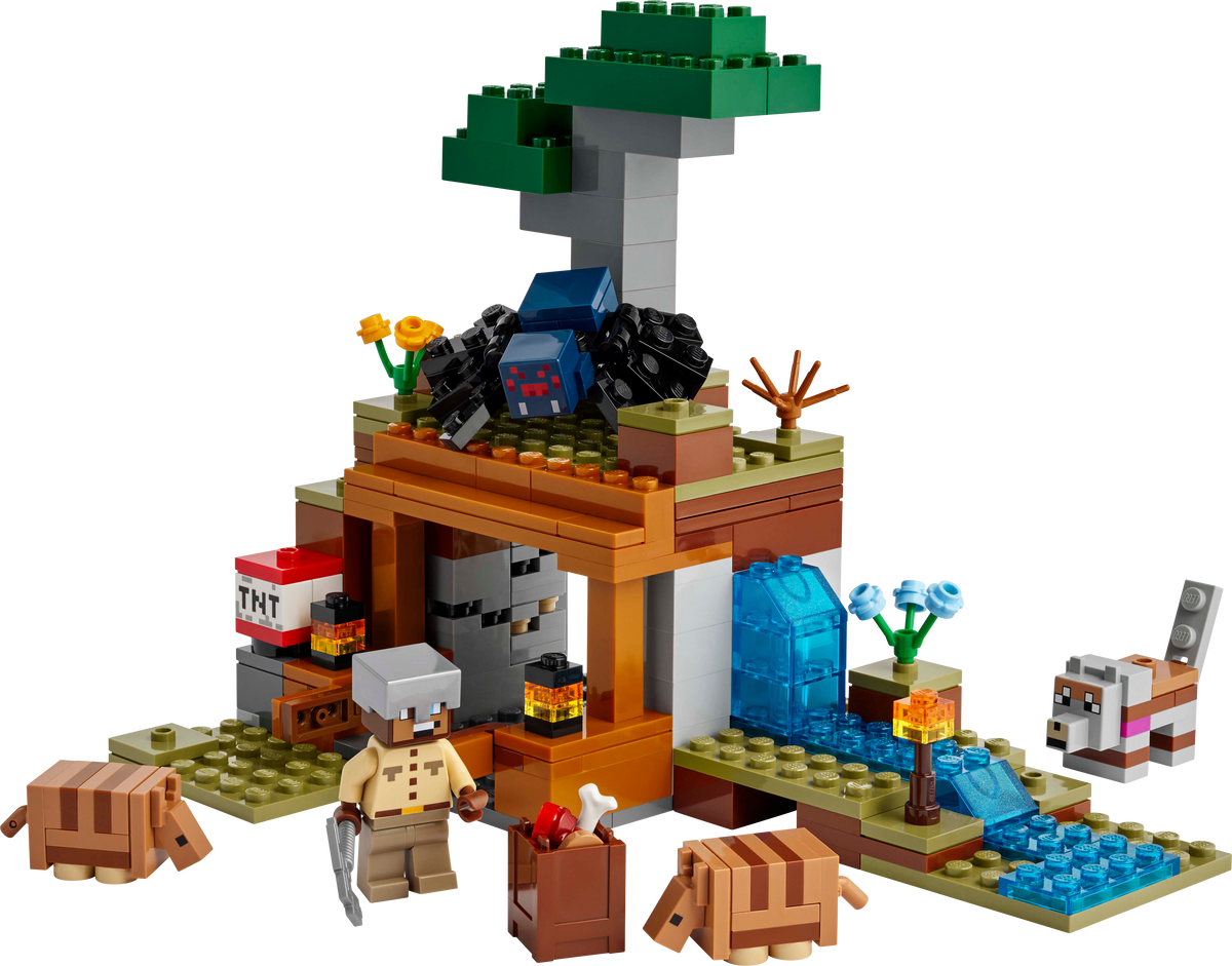 LEGO Minecraft 21269 Die Expedition zur Gürteltiermine