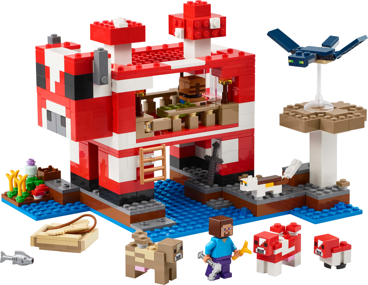 LEGO Minecraft 21270 Das Pilzkuh-Haus