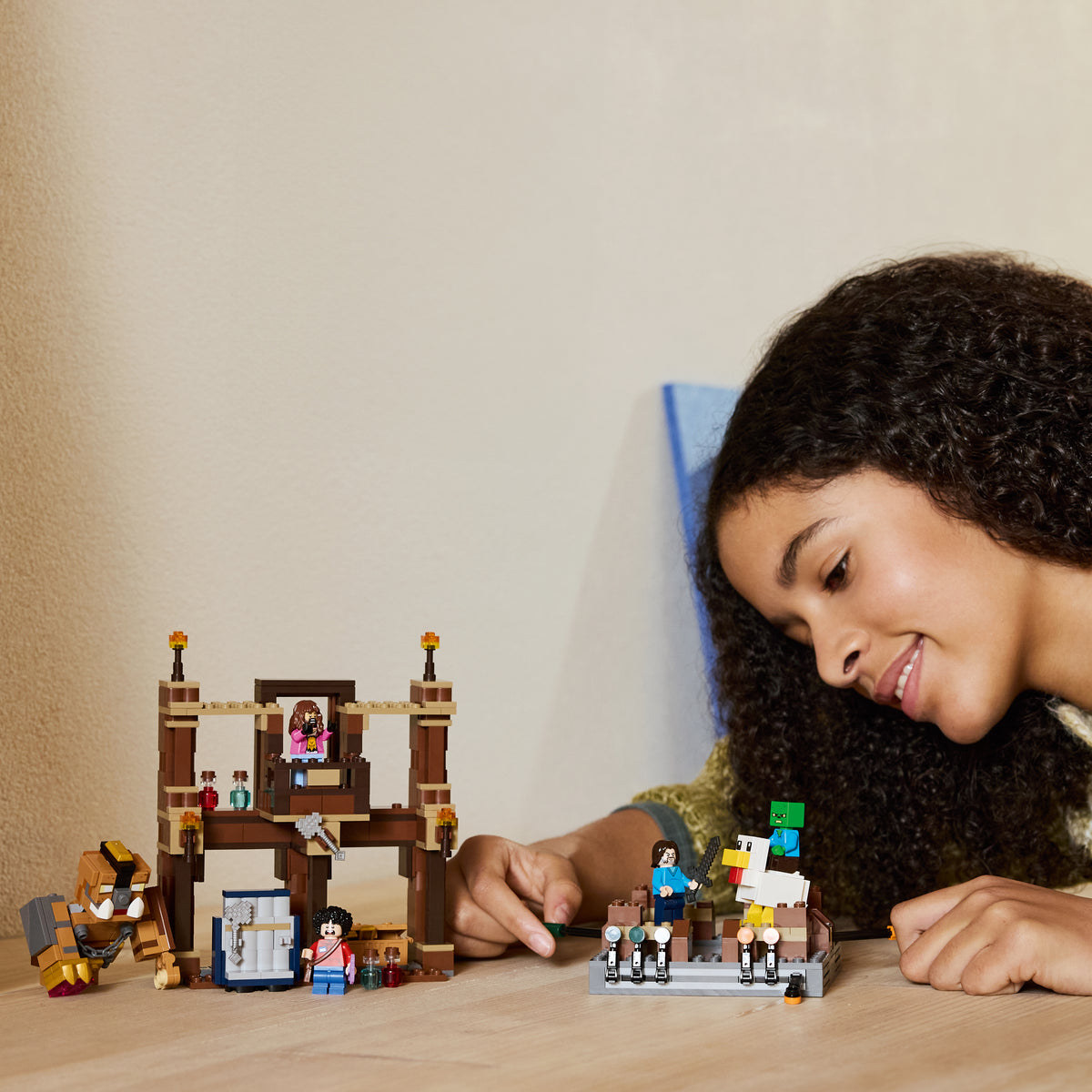 LEGO Minecraft 21272 Waldanwesen mit Boxring