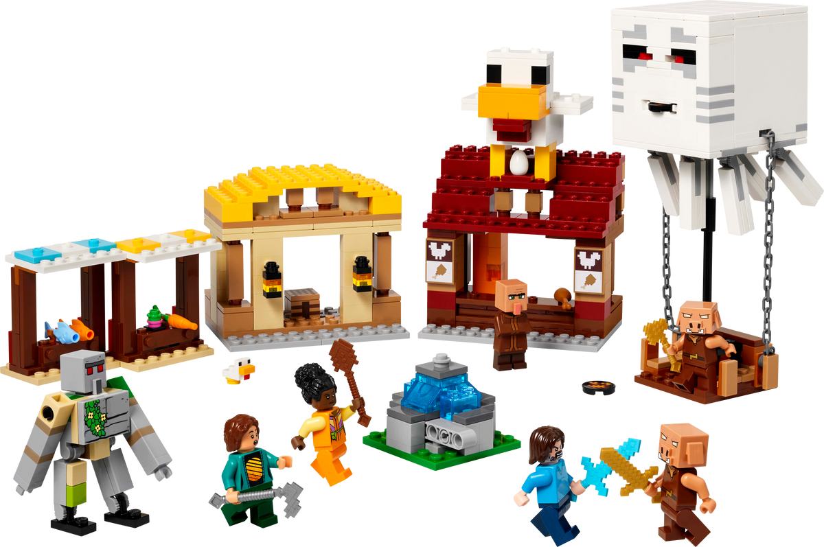 LEGO Minecraft 21273 Angriff des Ghast-Ballons