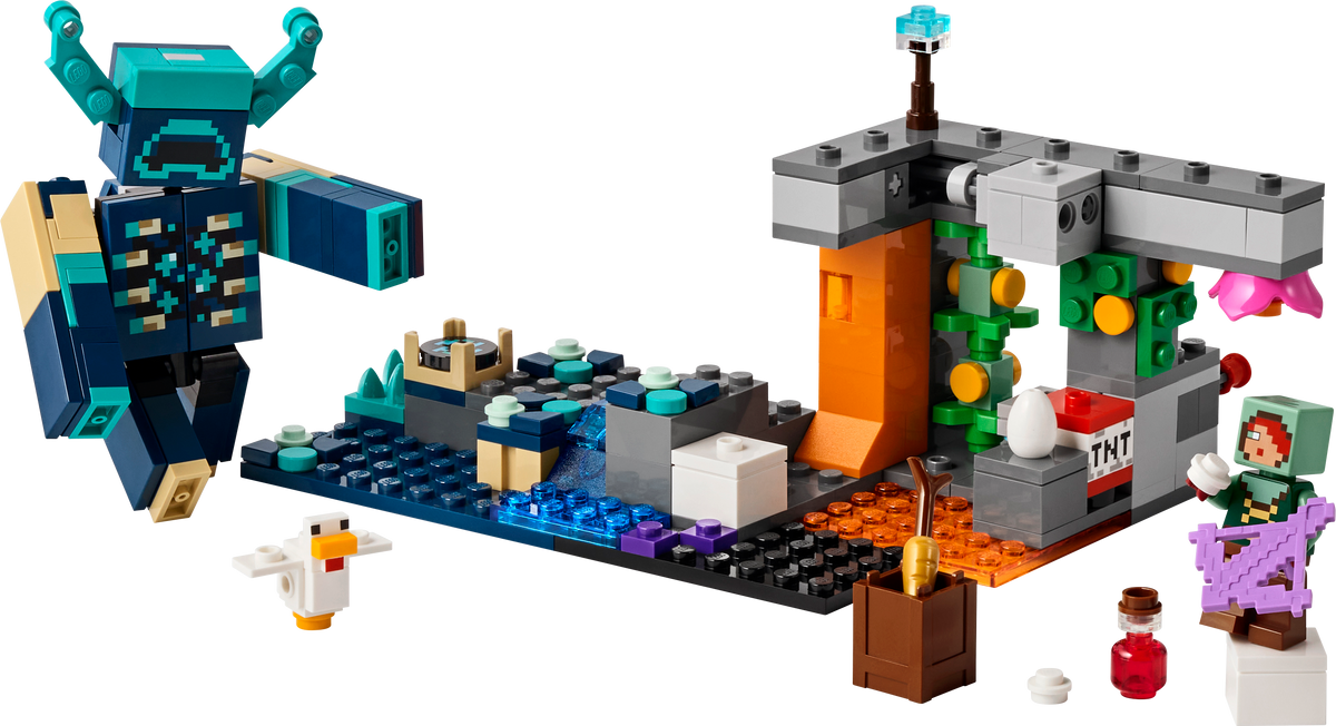 LEGO Minecraft 21274 Begegnung mit dem Wächter