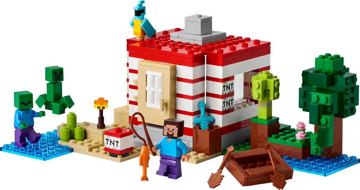 LEGO Minecraft 21275 Das TNT-Dschungelhaus