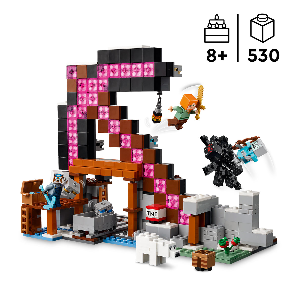 LEGO Minecraft 21277 Die Spitzhackenmine