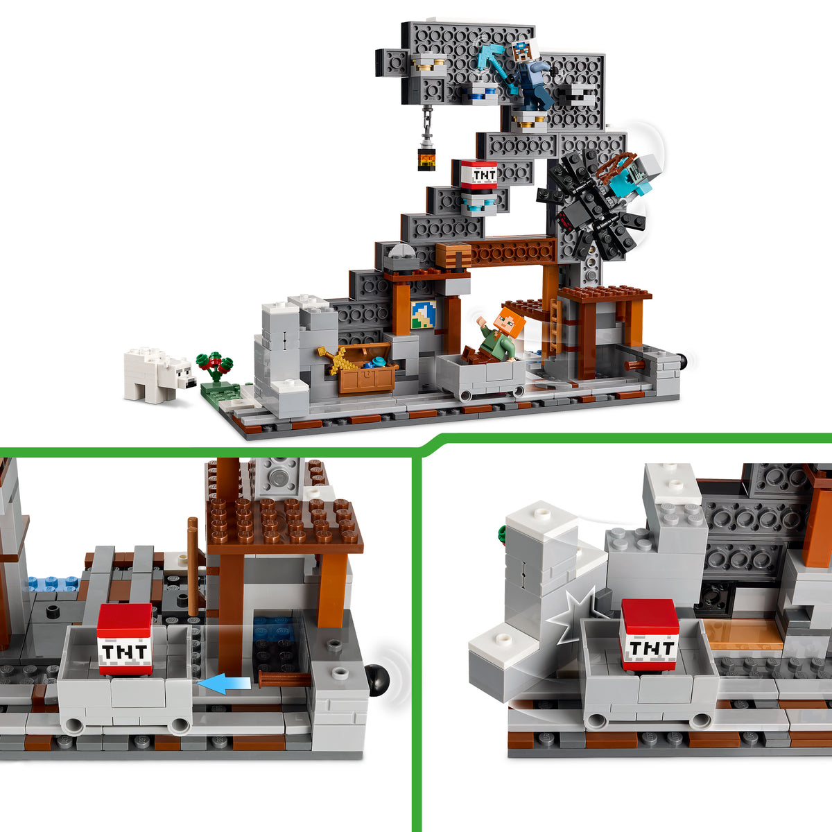 LEGO Minecraft 21277 Die Spitzhackenmine