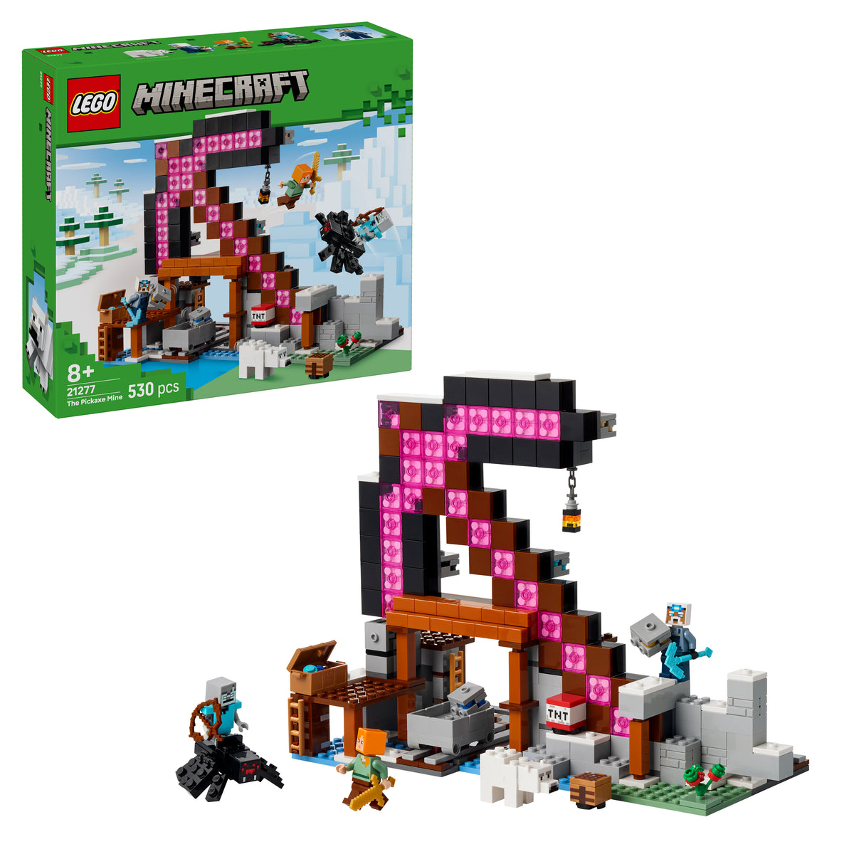 LEGO Minecraft 21277 Die Spitzhackenmine