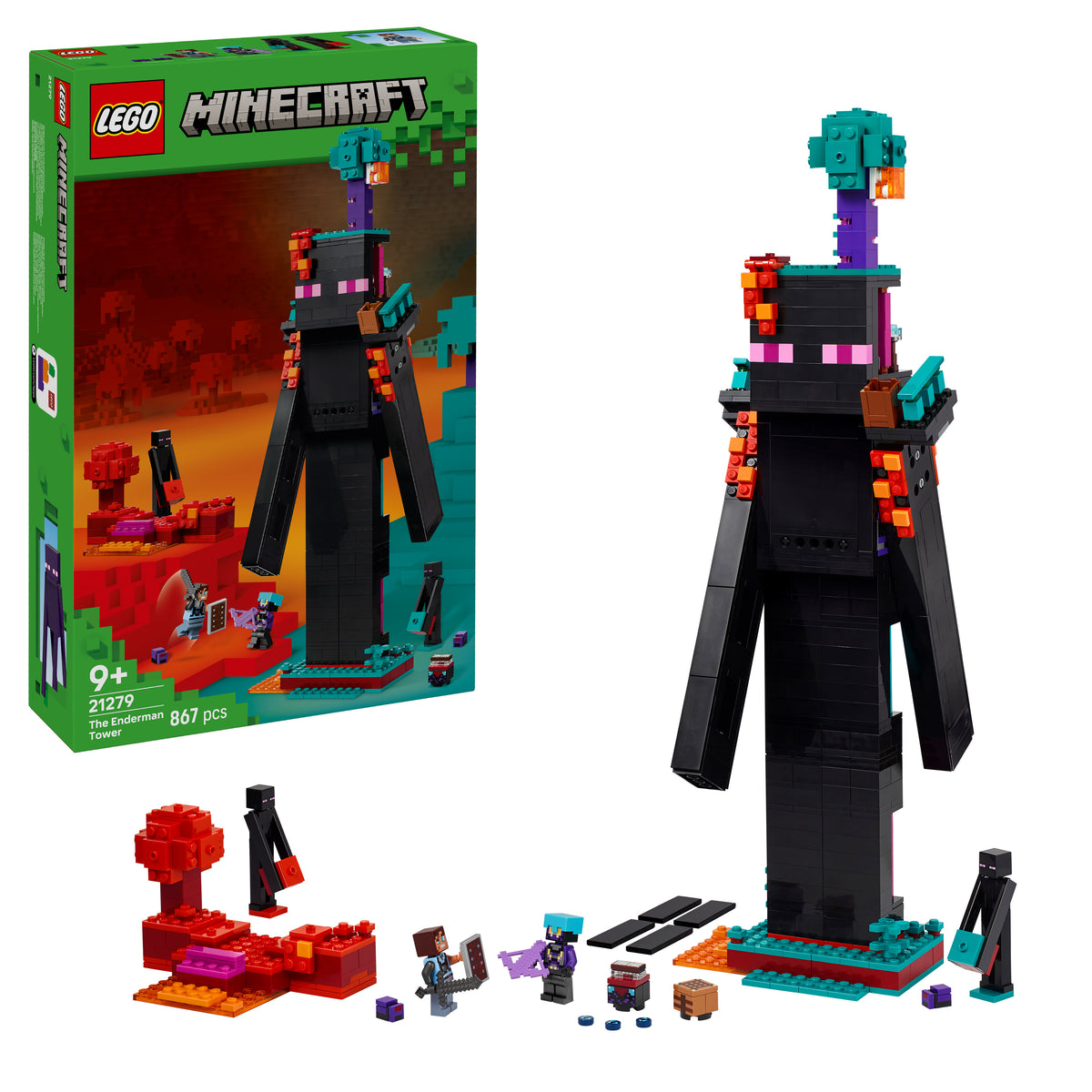 LEGO Minecraft 21279 Der Enderman-Turm