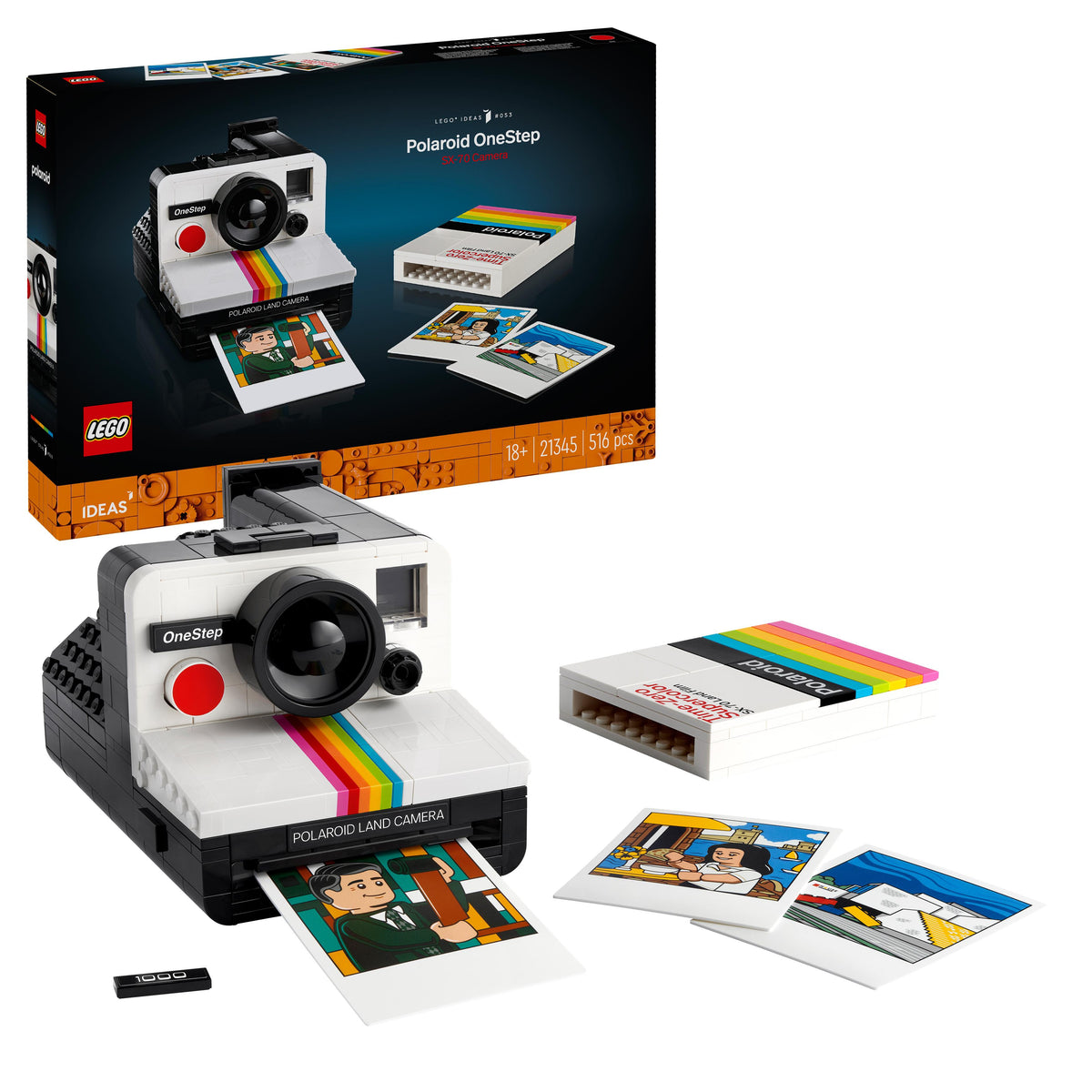 LEGO Ideas 21345 Polaroid OneStep SX-70 Sofortbildkamera
